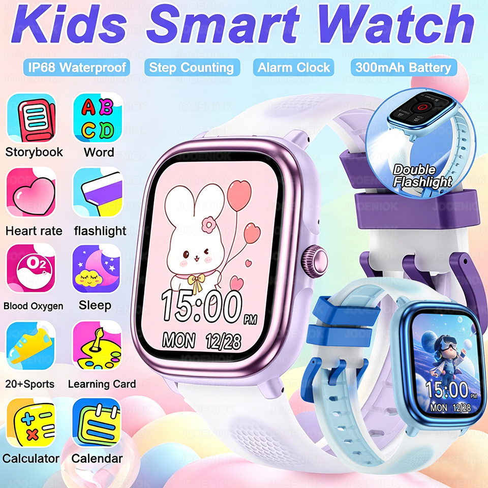 Smartwatch Watches Birthday Gift For Girls - Novo Smartwatch 2026 para Crianças com