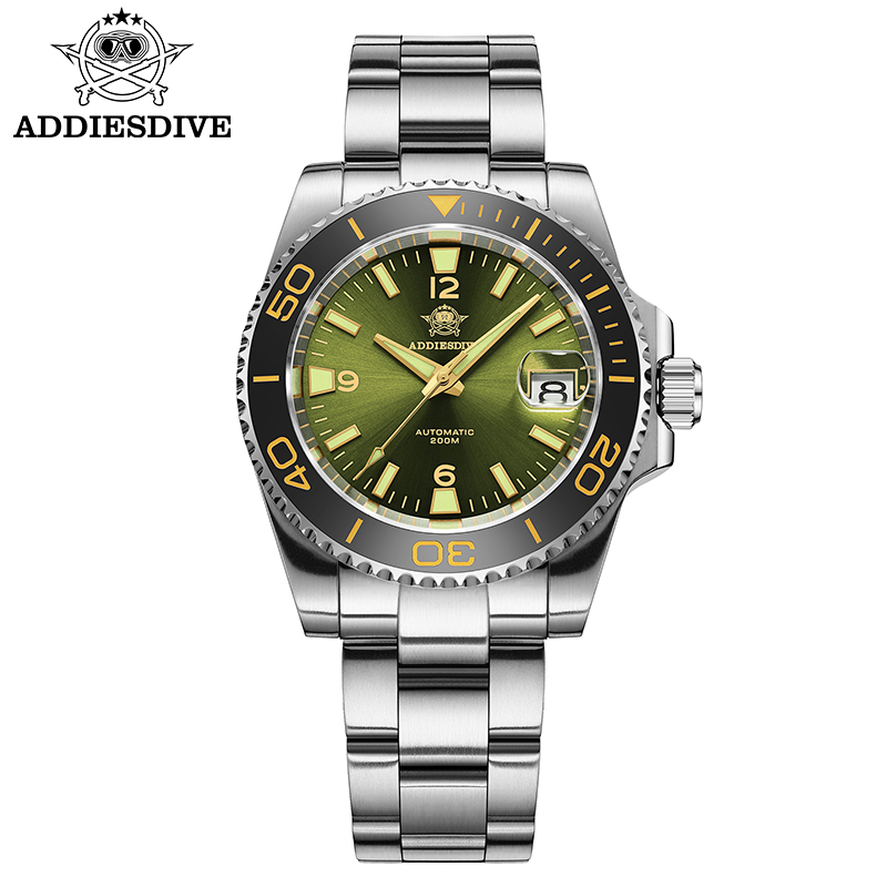 Waterproof Diving Watch - Addiesdive novo presente de mergulho relógio