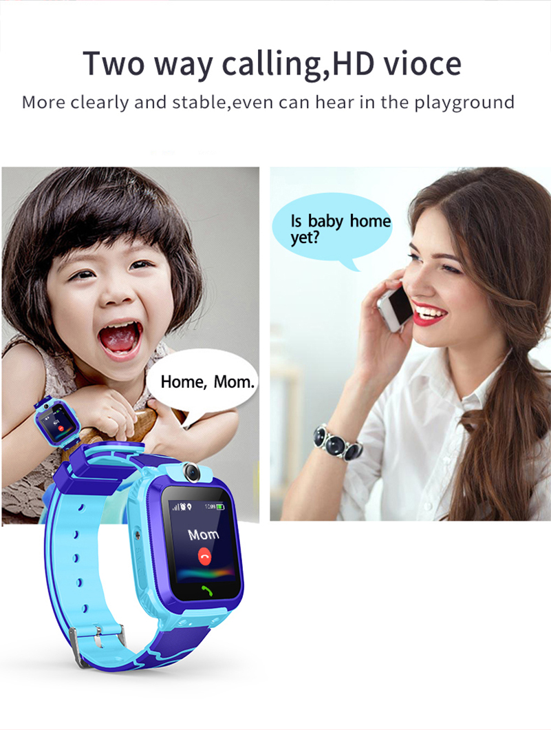 Smartwatch Watches For Kid Boy With Alarm - Relógio Inteligente à Prova d'Água 2026