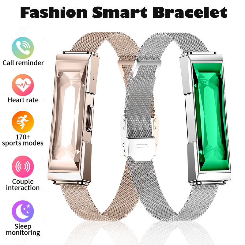 Smartwatch Ladies Watches For Women - Novas mulheres pulseira inteligente monitor de