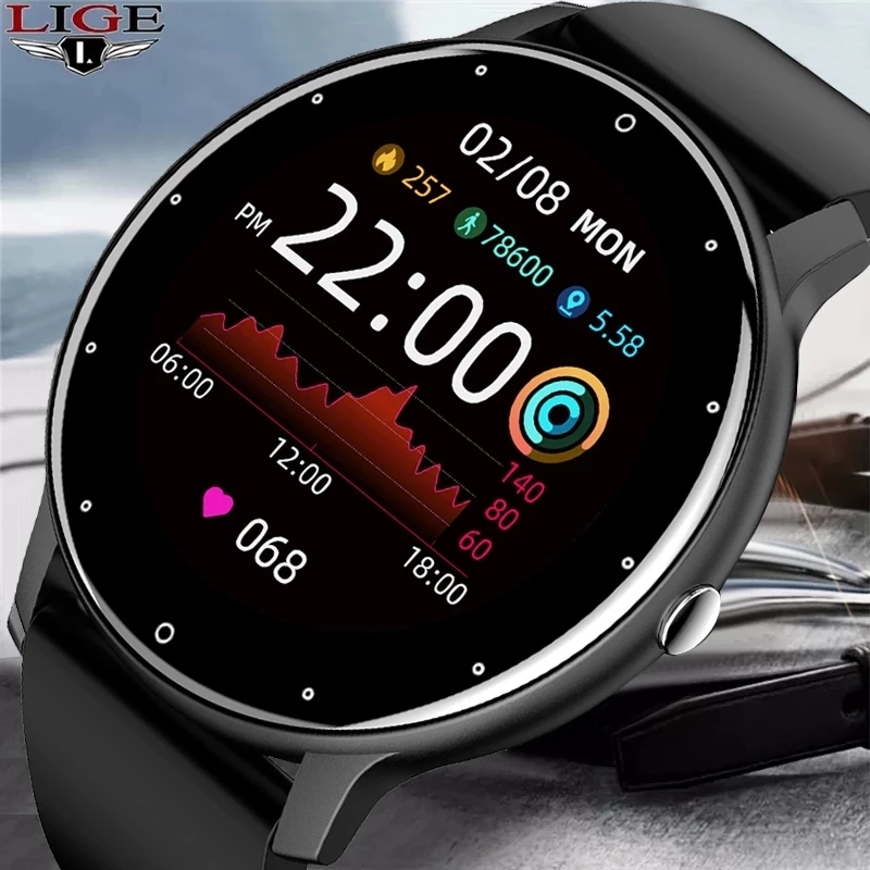 Watch Smartwatch Android - LIGE 2026 Novo Relógio Inteligente Masculino