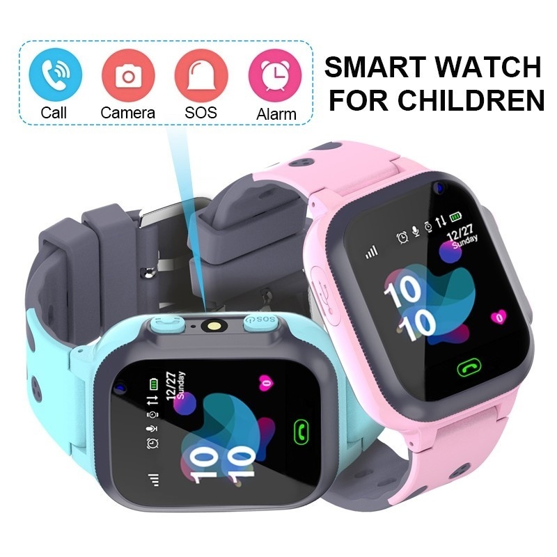 Smartwatch Watches For Kid Boy With Alarm - Crianças relógio inteligente à prova dwaterproof