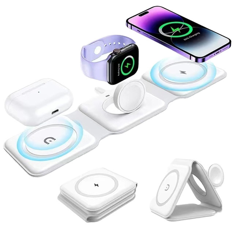 Smartwatch Watches For Iphone - Carregador sem fio dobrável magnético 3