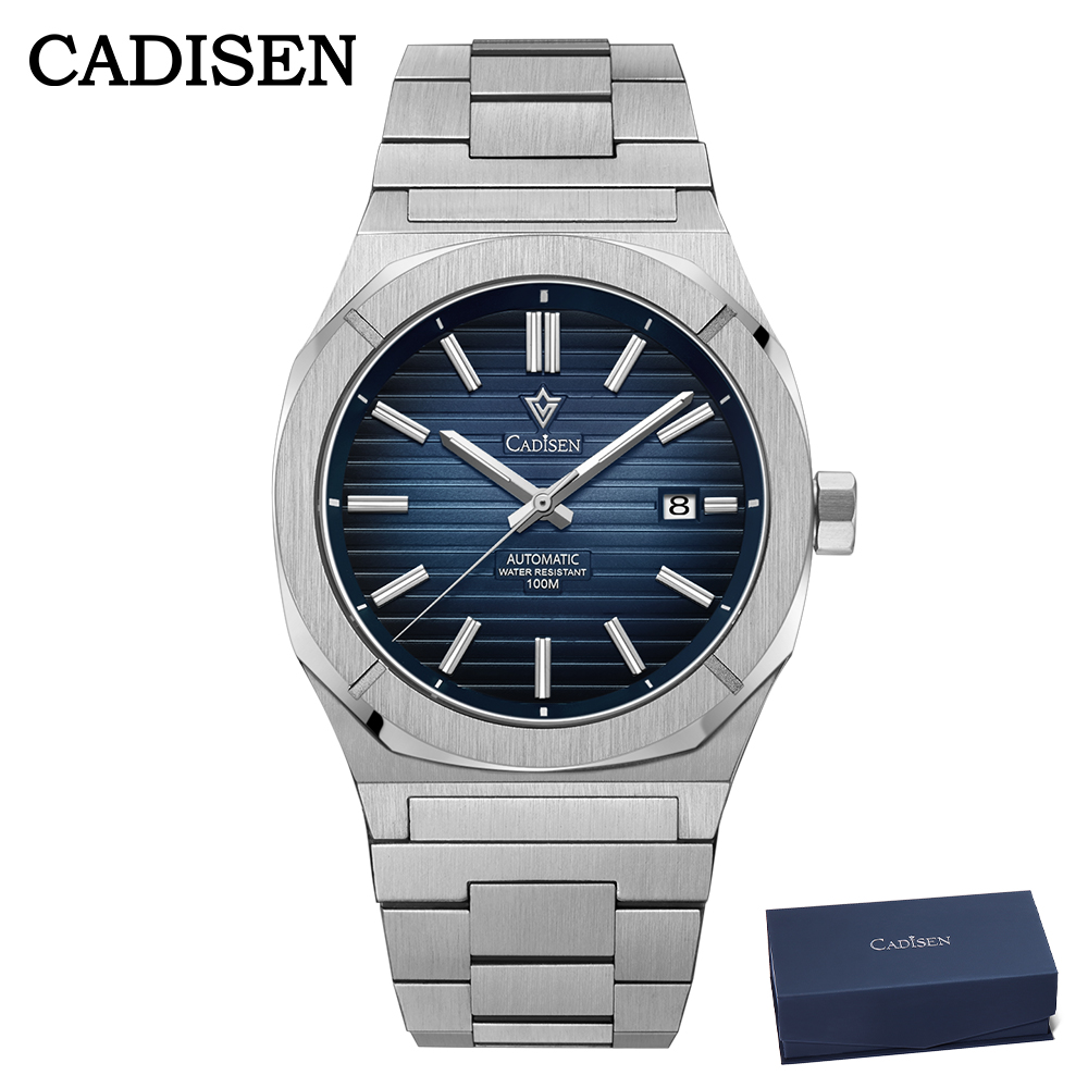 Waterproof Diving Watch - Cadisen 2026 mergulhador relógio safira miyota