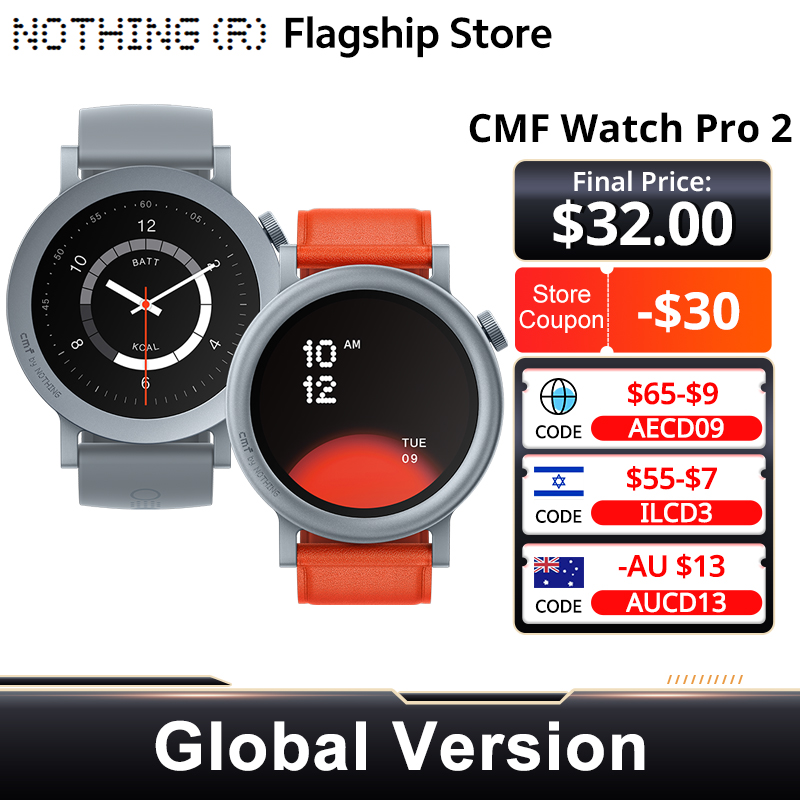 Hybrid Smartwatch - Relógio CMF by Nothing Versão Global