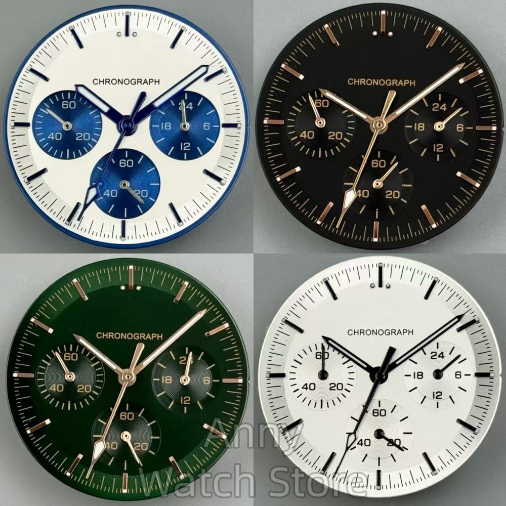 Luminous Dial Face - Mostrador de Relógio Estéril VK63 Moon