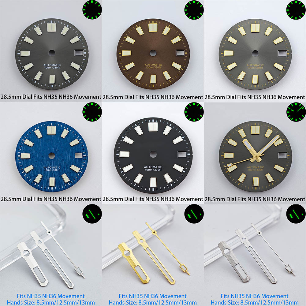 Luminous Dial Face - Mostrador de Relógio de Calendário Simples