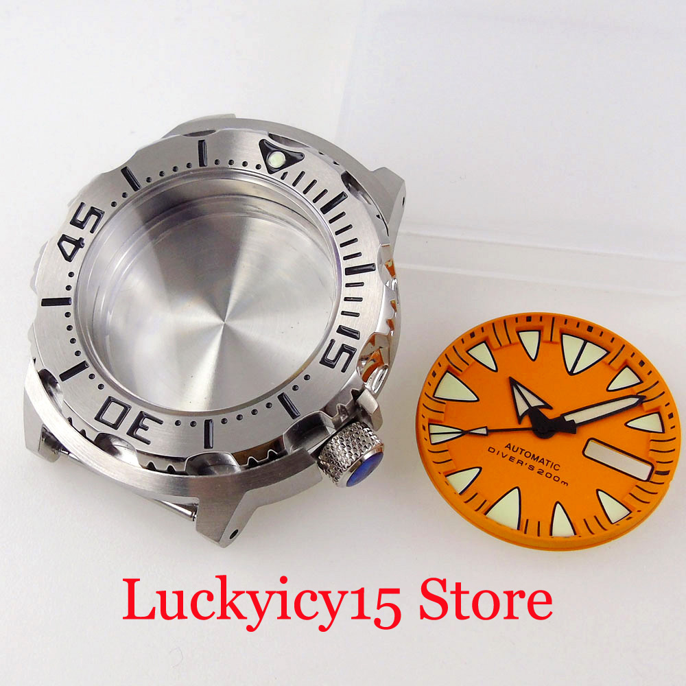 Luminous Dial Face - Acessório 42mm caixa de relógio masculino