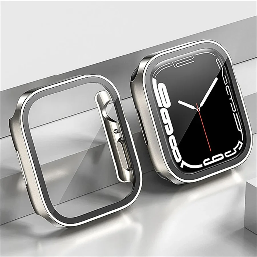 Vidro + capa para apple watch  - Smartwatch Watches Price avaliação e preço