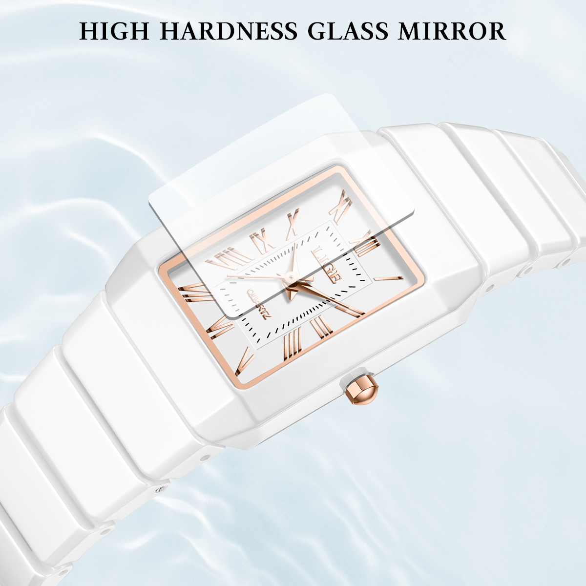 Relógio Feminino LIGE: Novo La - Luxury Ceramic Watch avaliação e preço