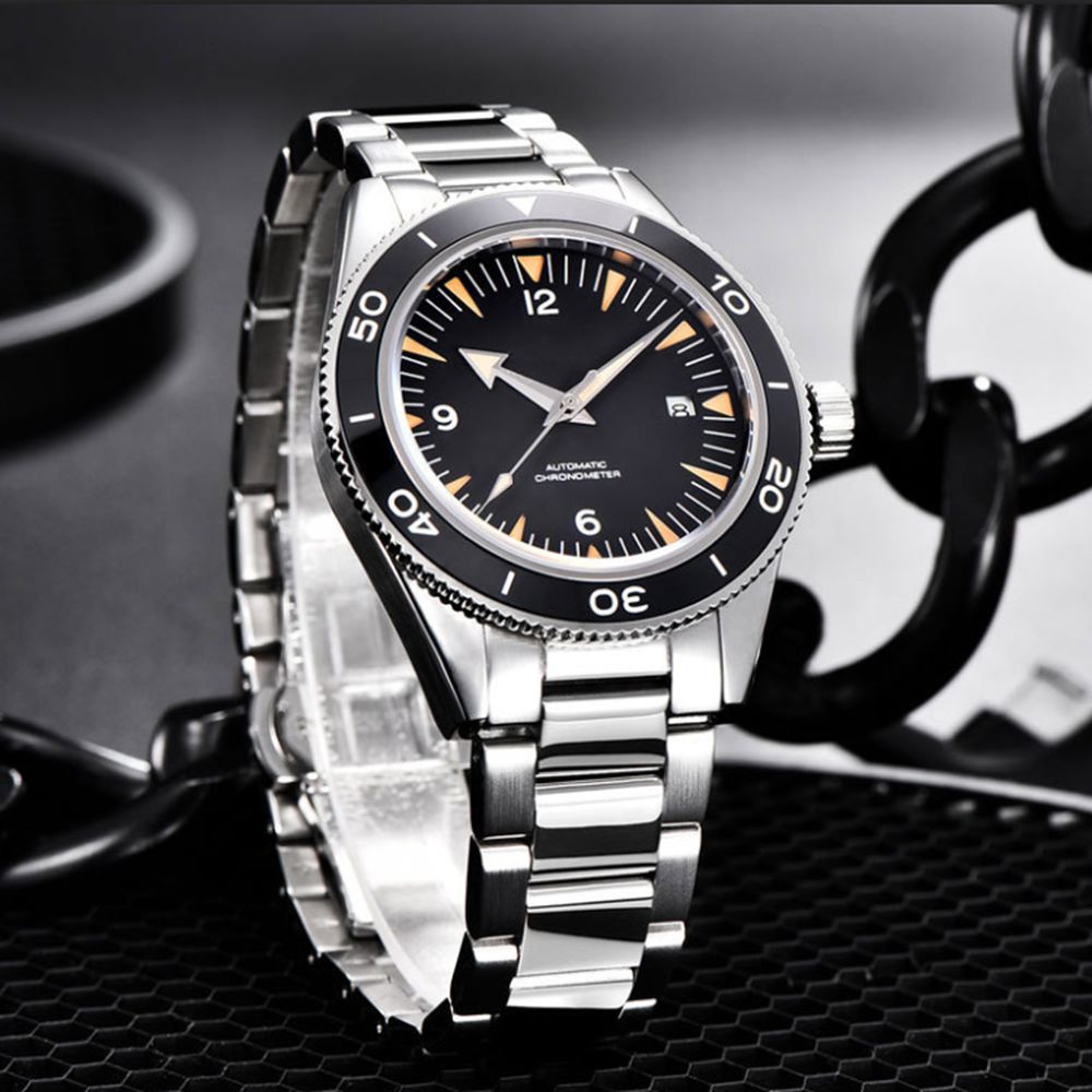 Logotipo personalizado nh35 mo - Luxury Ceramic Watch avaliação e preço