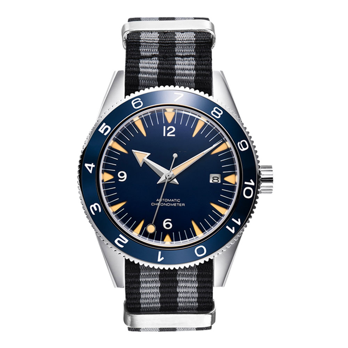 Logotipo personalizado nh35 mo - Luxury Ceramic Watch avaliação e preço