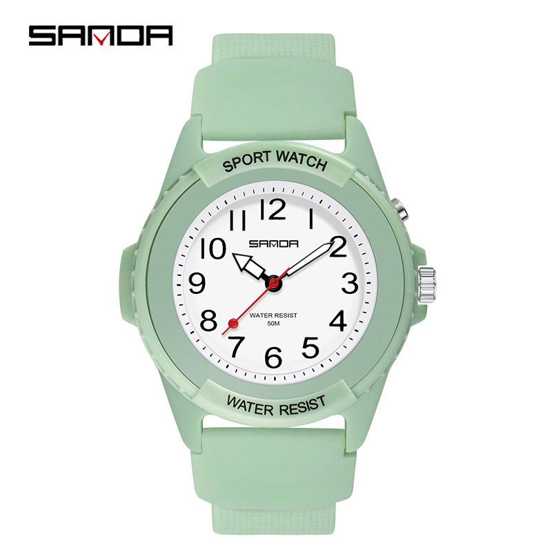 Sanda 6018 nova moda crianças  - Waterproof Diving Watch avaliação e preço