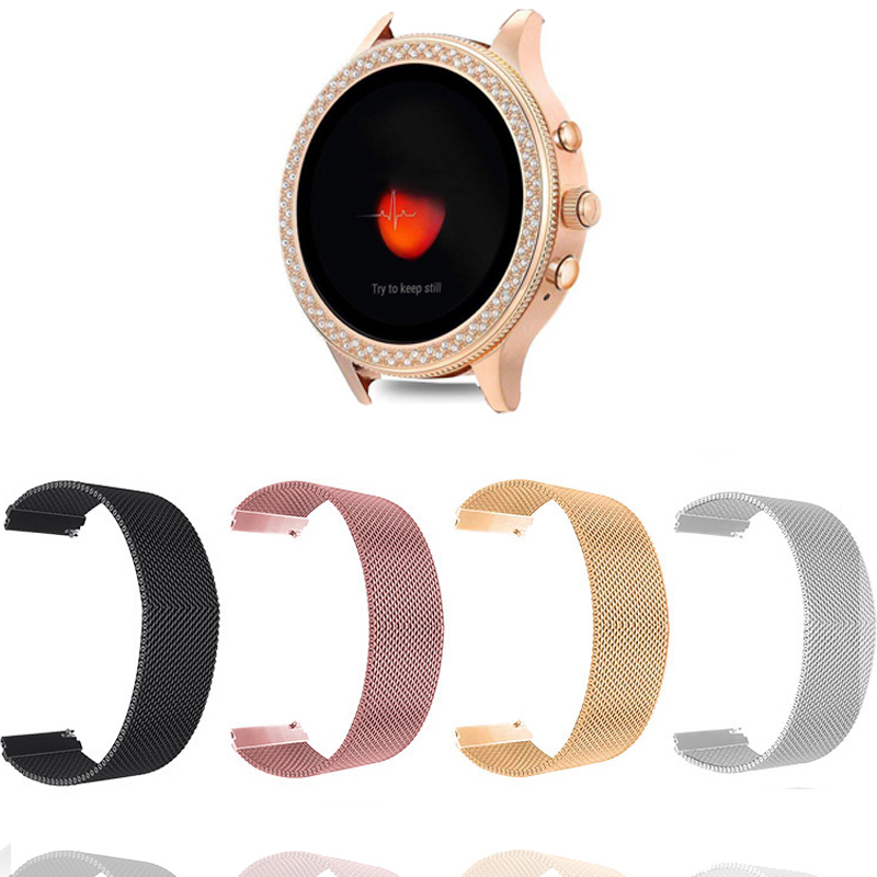 Pulseira Milanese Loop para re - Fossil Watches Smartwatch Gen 3 avaliação e preço