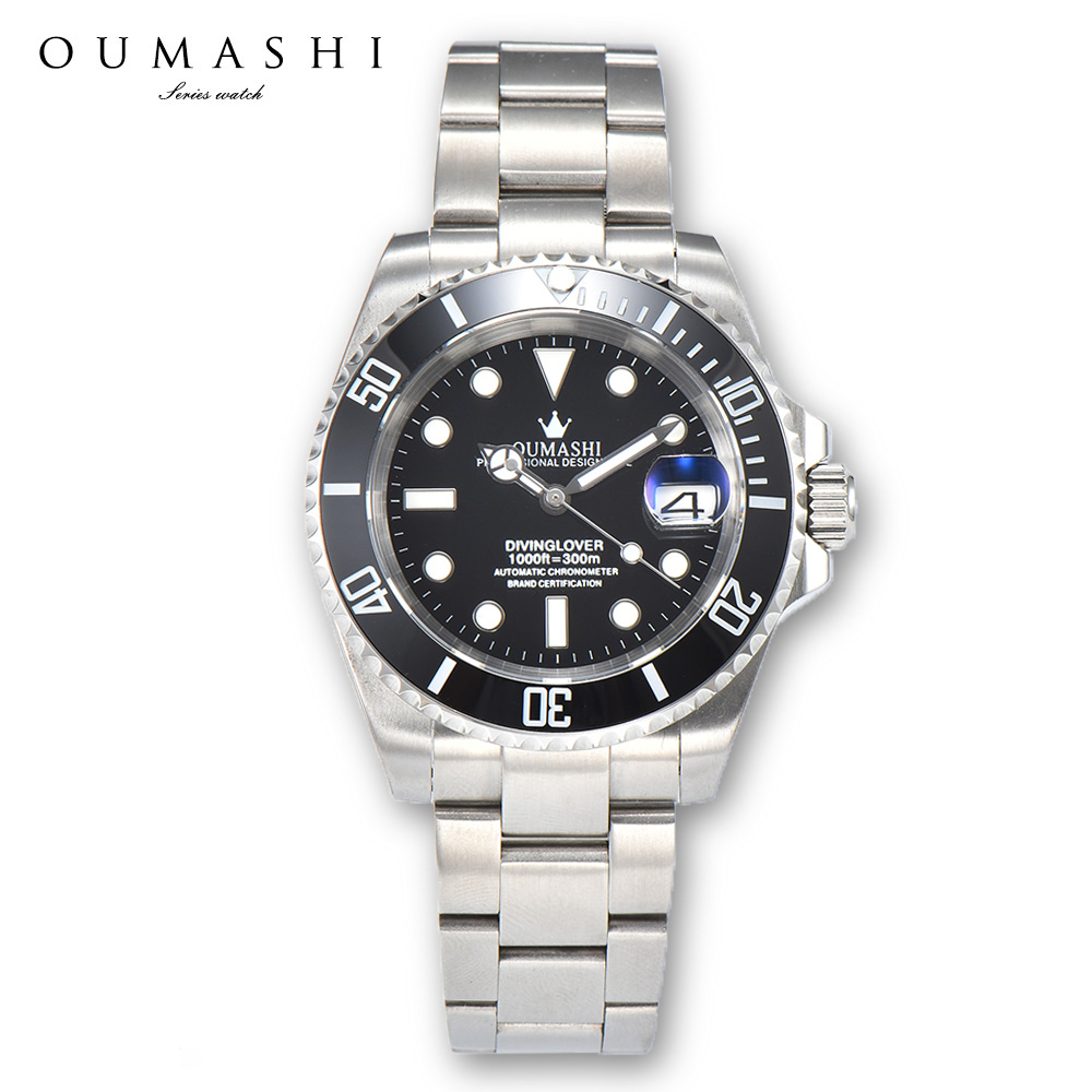 40mm relógio mecânico automáti - Waterproof Diving Watch avaliação e preço