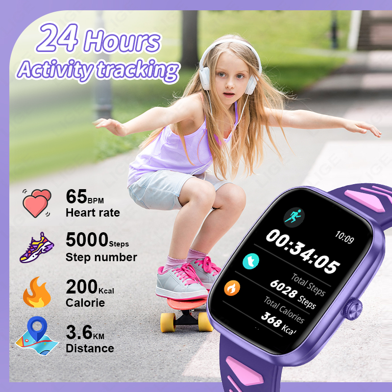 Novo Relógio Inteligente Infan - Smartwatch Watches For Kid Boy With Alarm avaliação e preço
