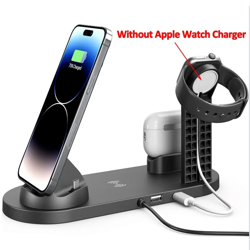 Carregador Sem Fio 7 em 1 de 3 - Smartwatch Watches For Iphone avaliação e preço