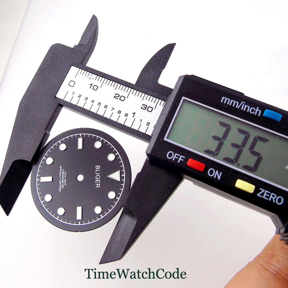 Mostrador de Relógio de 33,5mm - Luminous Dial Face avaliação e preço