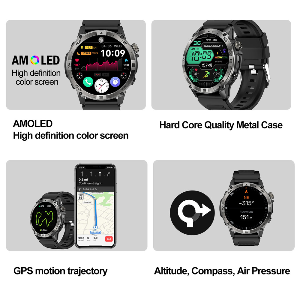 North edge gps esportes relógi - Hybrid Smartwatch avaliação e preço