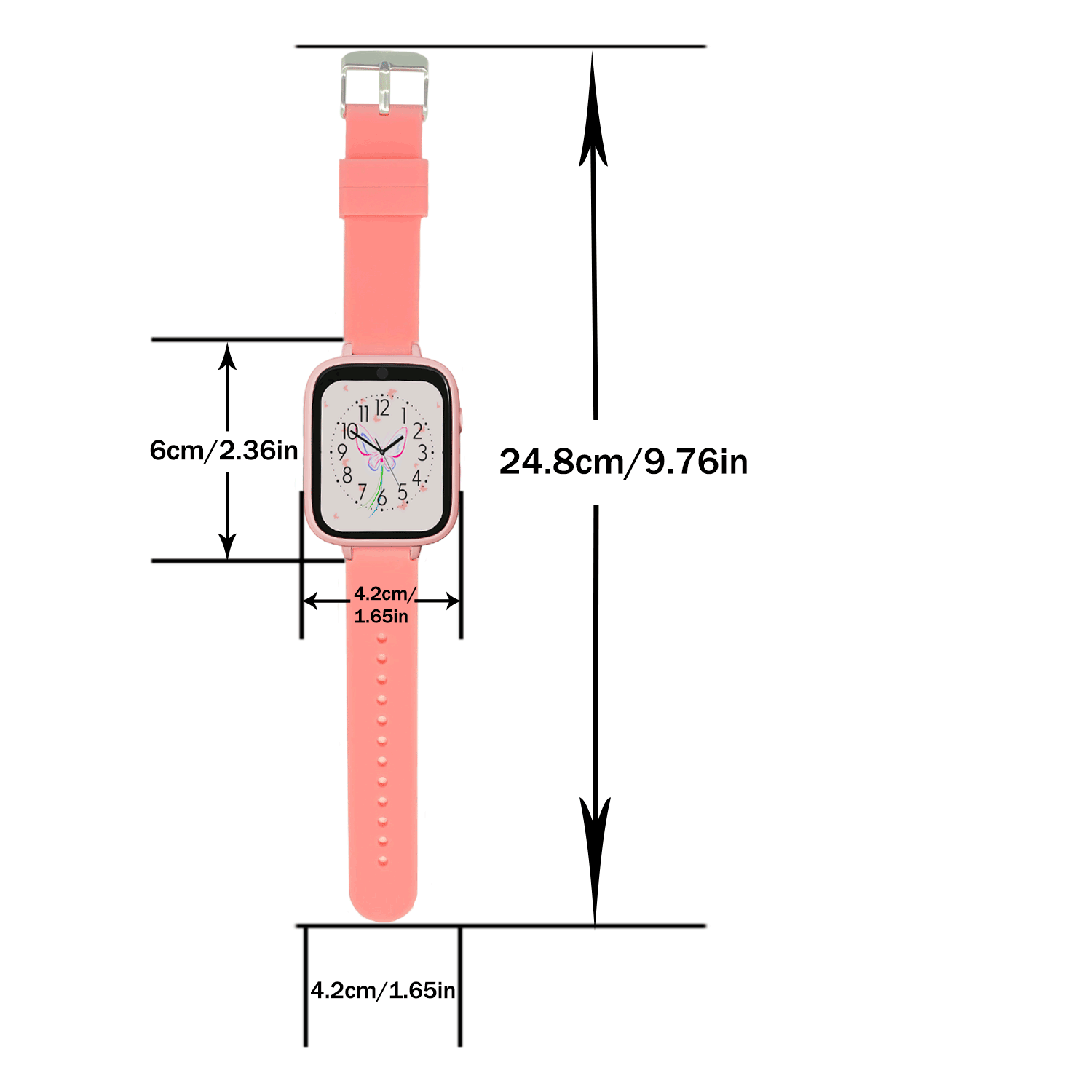 Smart LED Digital Smartwatch p - Smartwatch Watches Birthday Gift For Girls avaliação e preço