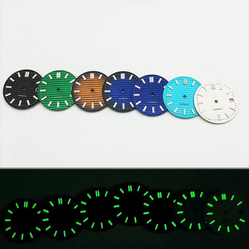 Luminous Green Watch Dial para - Luminous Dial Face avaliação e preço