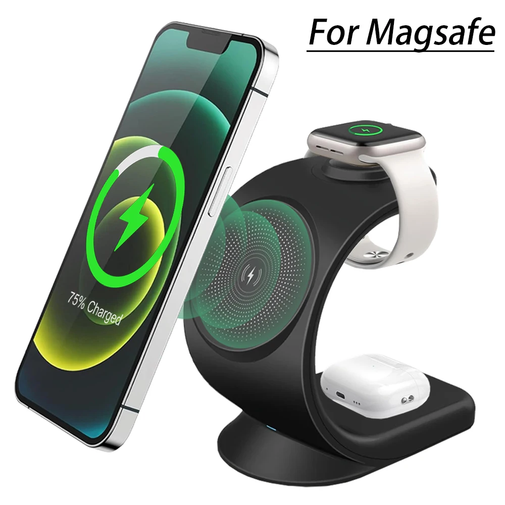 Carregador magnético sem fio 3 - Smartwatch Watches For Iphone avaliação e preço