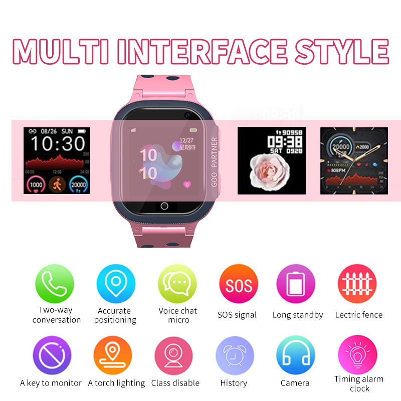 Crianças relógio inteligente à - Smartwatch Watches For Kid Boy With Alarm avaliação e preço