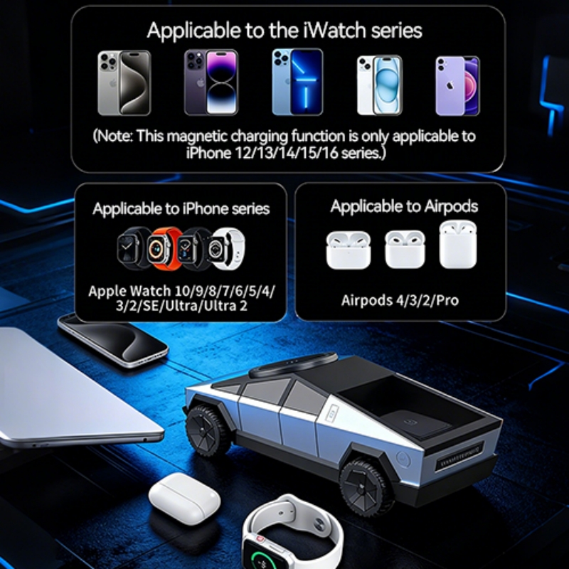 Suporte de Mesa 3-em-1 CyberDo - Smartwatch Watches For Iphone avaliação e preço
