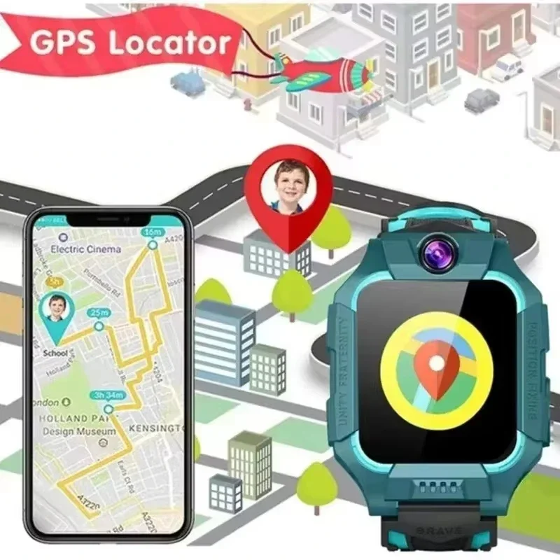 Relógio Inteligente Infantil à - Smartwatch Watches For Kid Boy With Alarm avaliação e preço