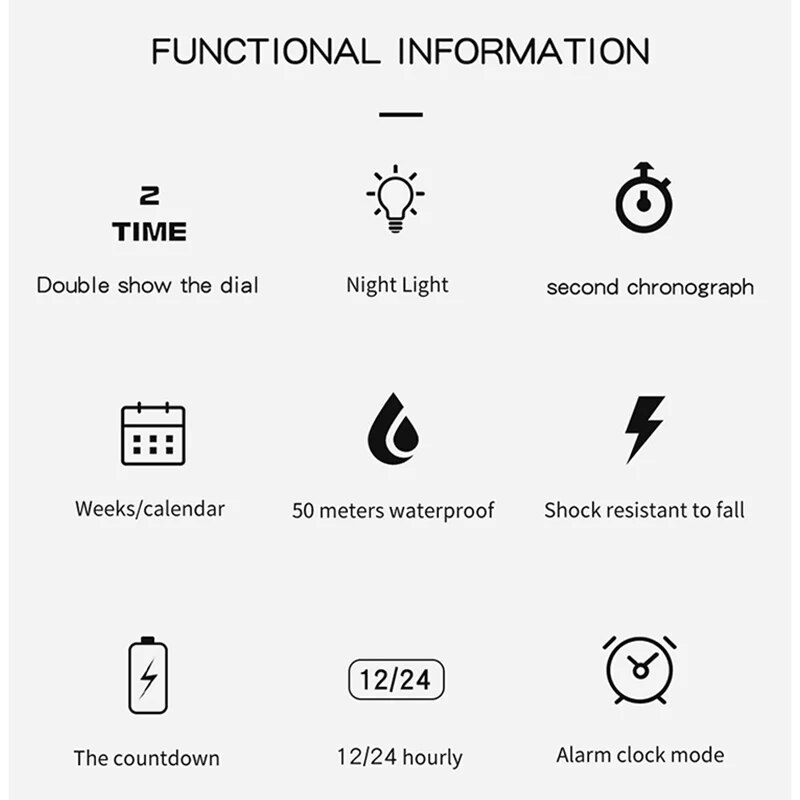 Sanda marca g estilo led relóg - Waterproof Diving Watch avaliação e preço