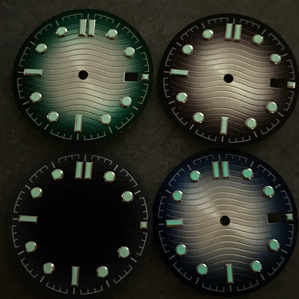 Mostrador de Relógio Wave Dial - Luminous Dial Face avaliação e preço