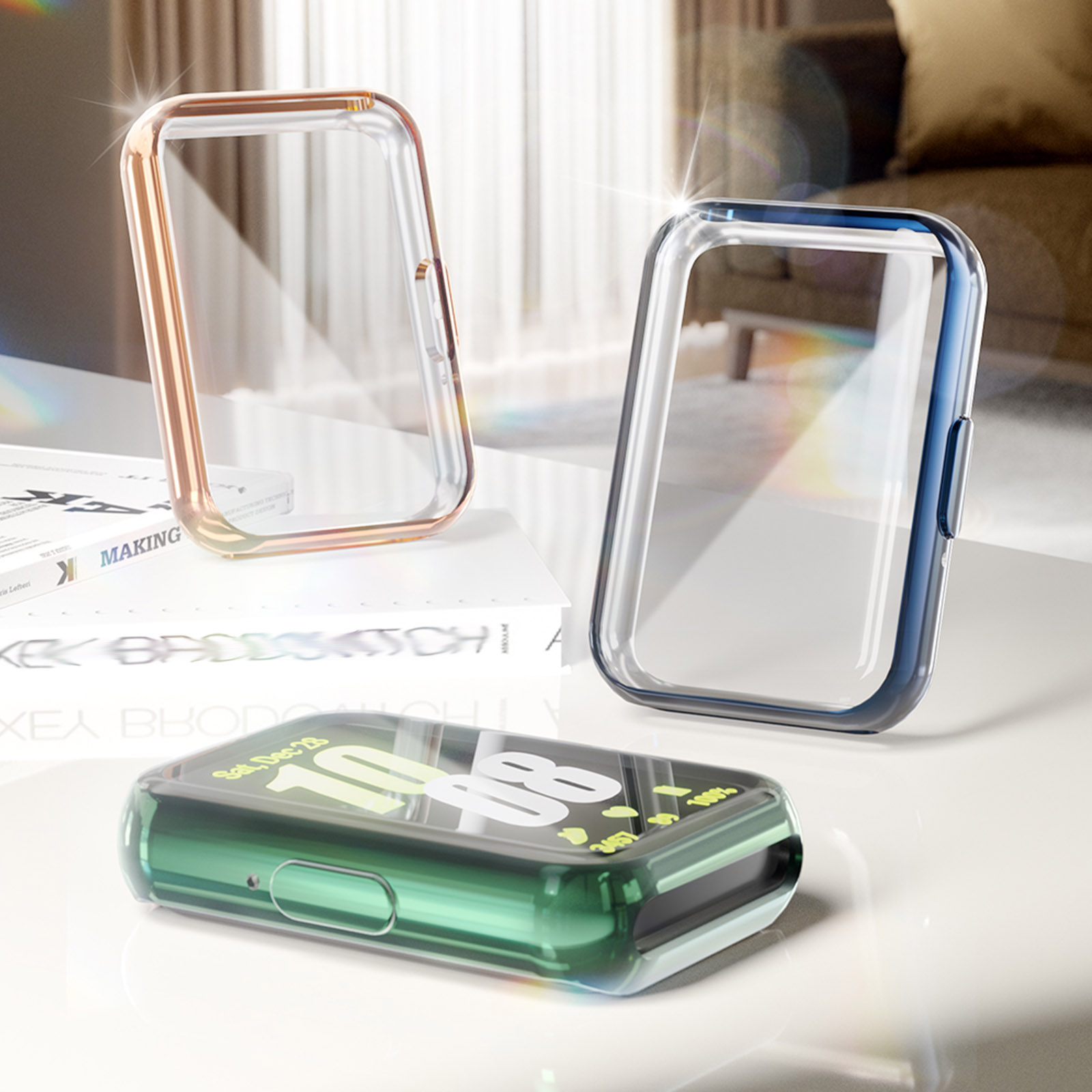 Capa para Samsung Galaxy Fit 3 - Smartwatch Watches Price avaliação e preço