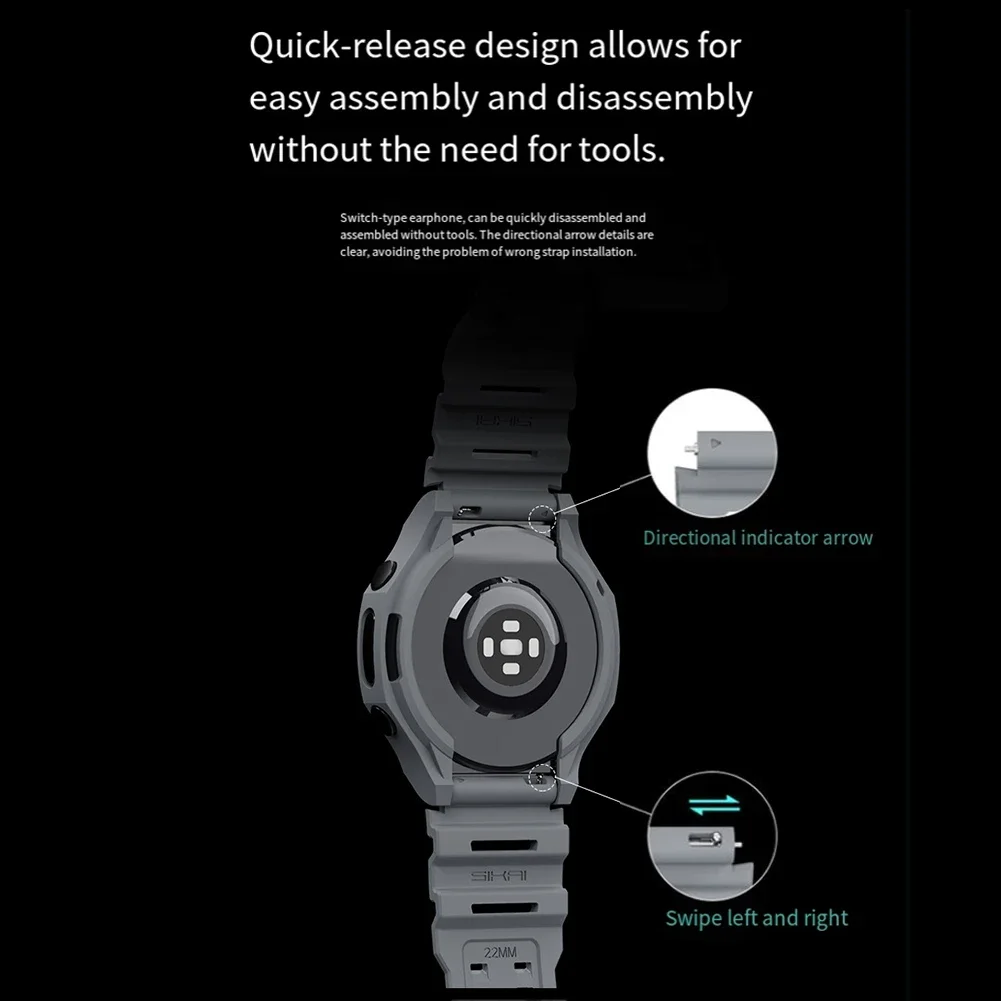 Correias de silicone para sams - Watch Smartwatch Android avaliação e preço