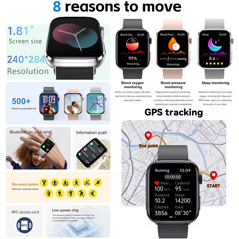 Relógio inteligente dial respo - Smartwatch Watches For Women Branded avaliação e preço