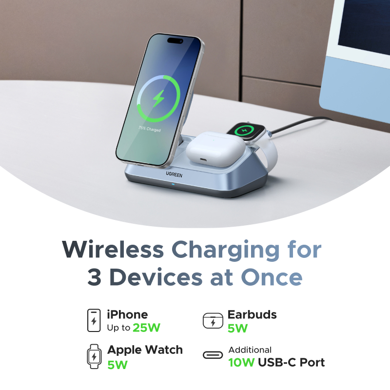 UGREEN Qi2 25W MAX Suporte de  - Smartwatch Watches For Iphone avaliação e preço