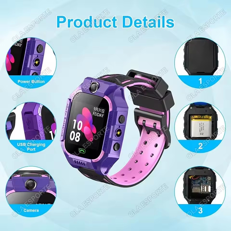 Relógio Inteligente Infantil 2 - Smartwatch Watches For Kid Boy With Alarm avaliação e preço
