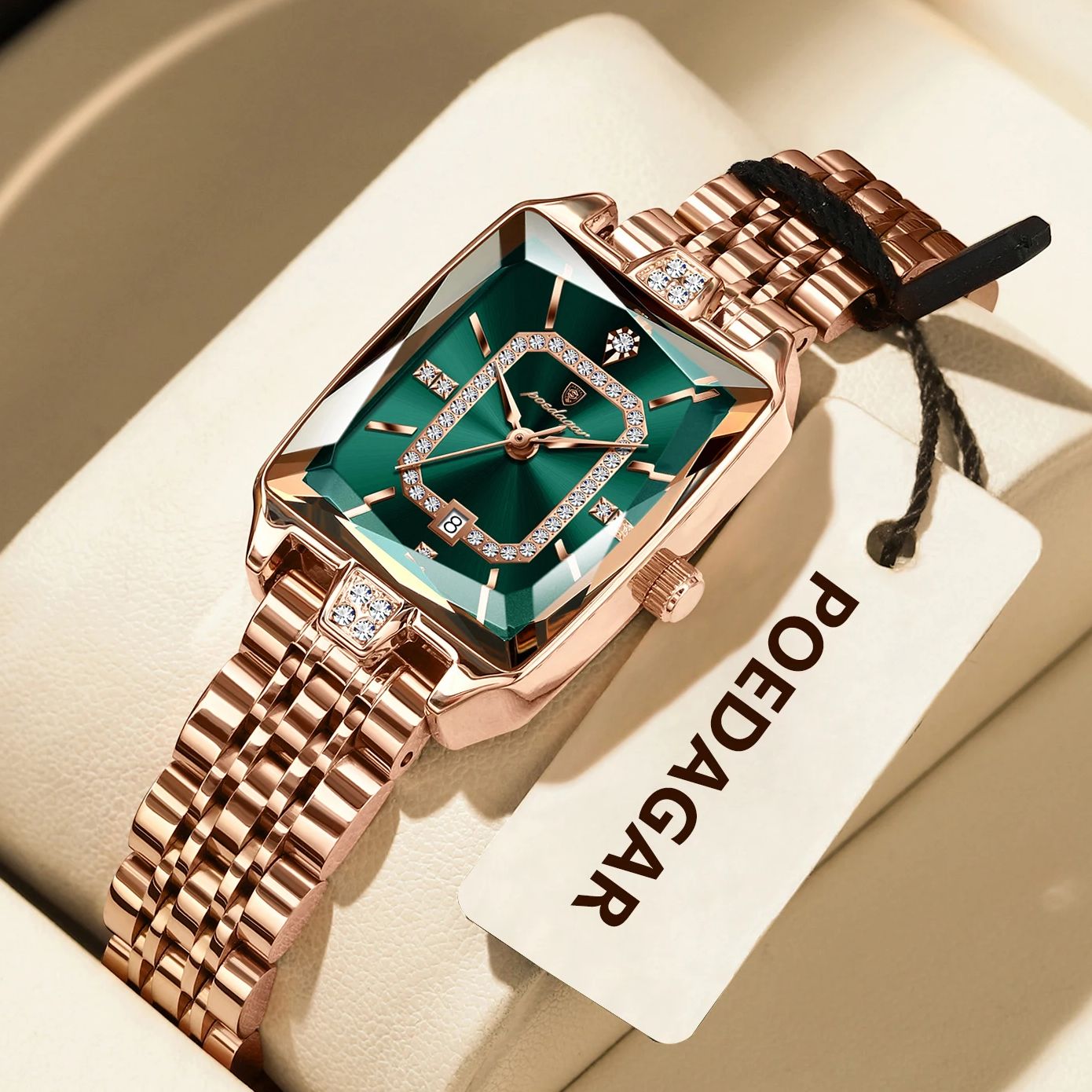 Poedagar luxo mulher relógio à - Waterproof Diving Watch avaliação e preço