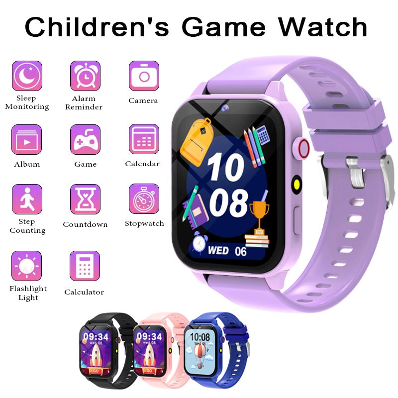 Smartwatch jogos infantis reló - Smartwatch Watches For Kid Boy With Alarm avaliação e preço