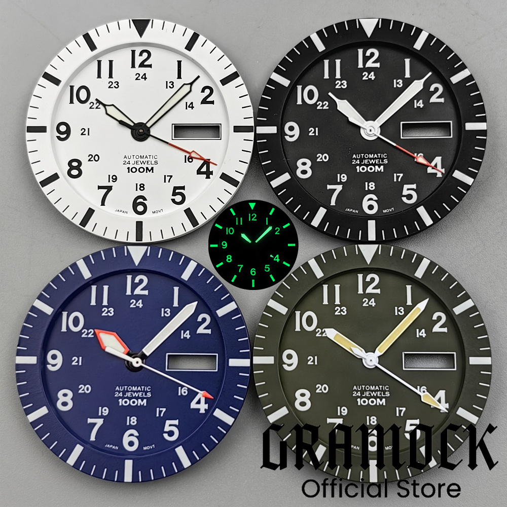 Gramock vintage nh36 face 34.3 - Luminous Dial Face avaliação e preço