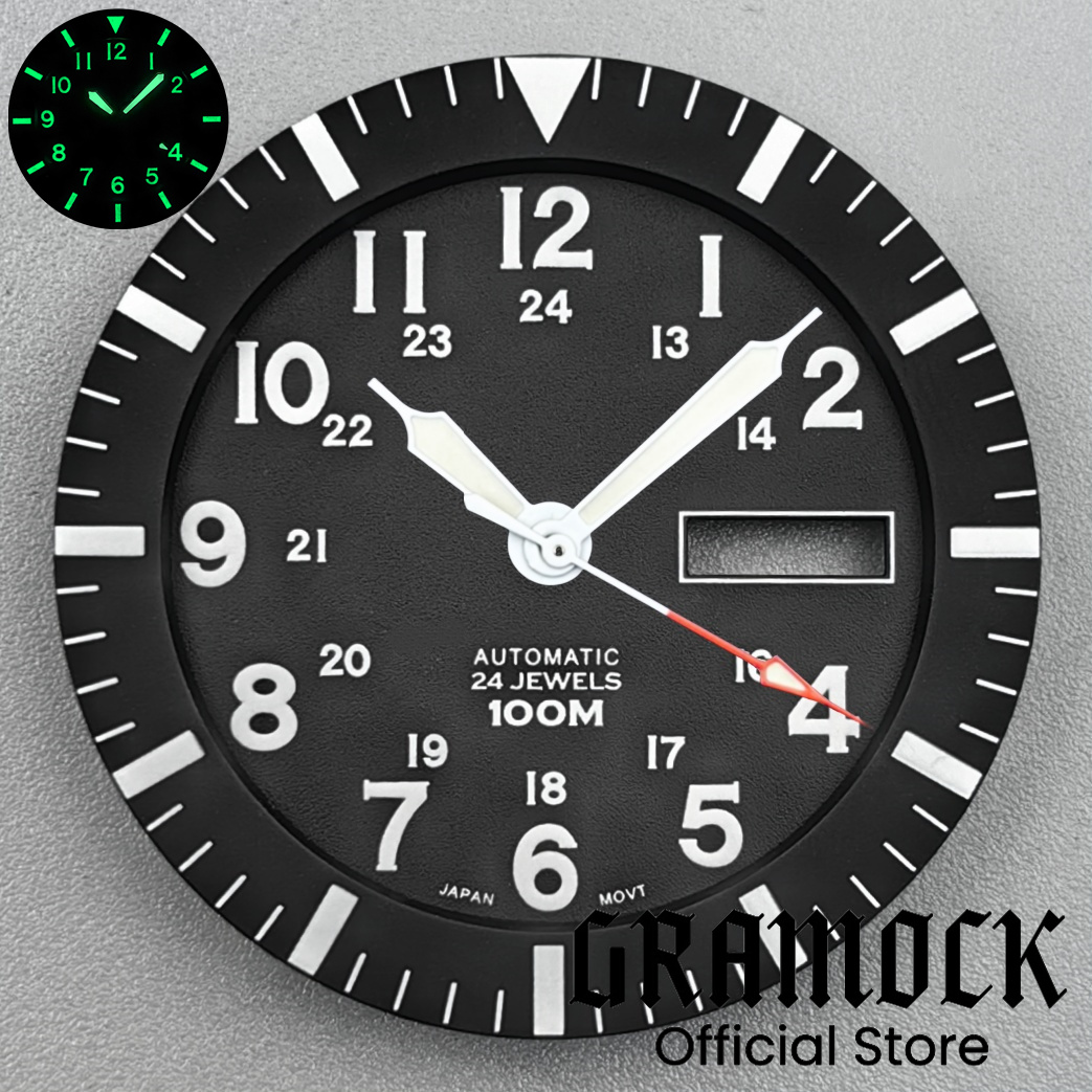 Gramock vintage nh36 face 34.3 - Luminous Dial Face avaliação e preço