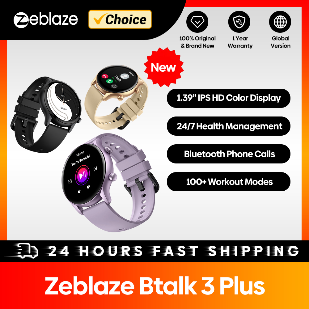 Zeblaze-Btalk 3 Plus Smartwatc - Hybrid Smartwatch avaliação e preço