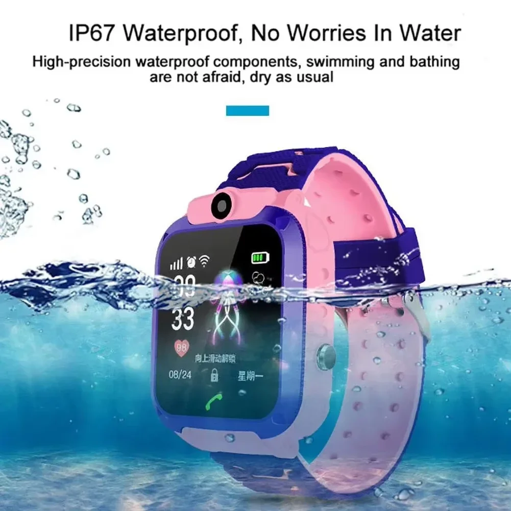 Relógio Inteligente à Prova d' - Smartwatch Watches For Kid Boy With Alarm avaliação e preço