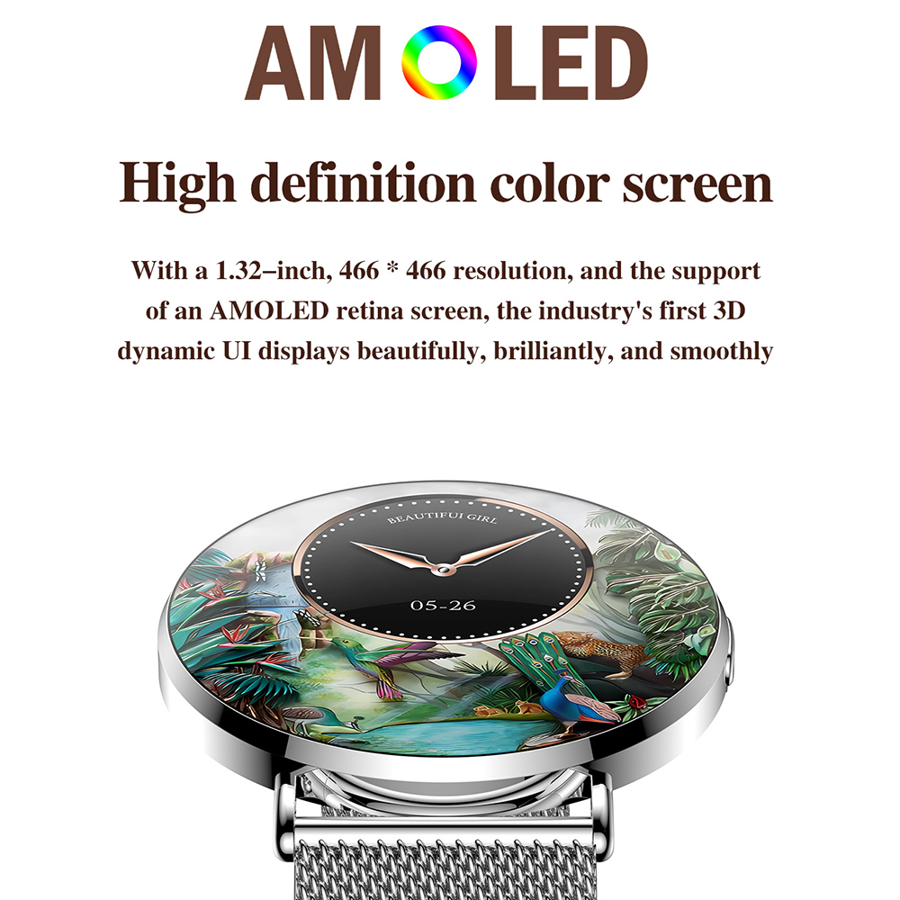 Relógio Inteligente Feminino K - Smartwatch Ladies Watches For Women avaliação e preço