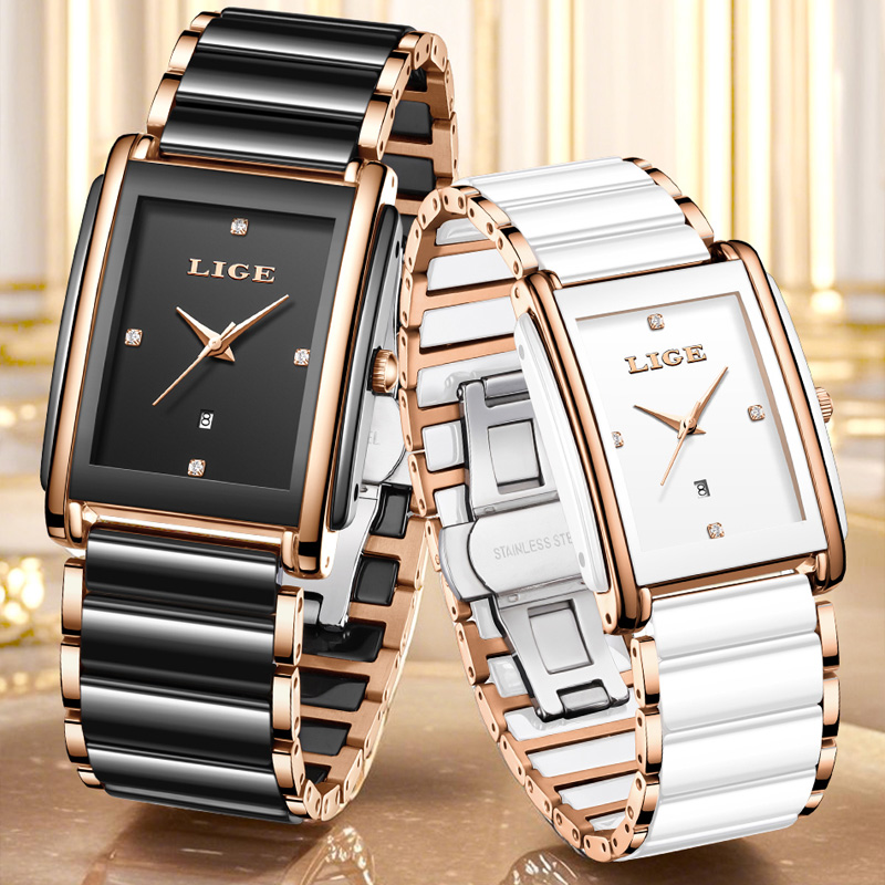 Relógios Elegantes Femininos L - Luxury Ceramic Watch avaliação e preço
