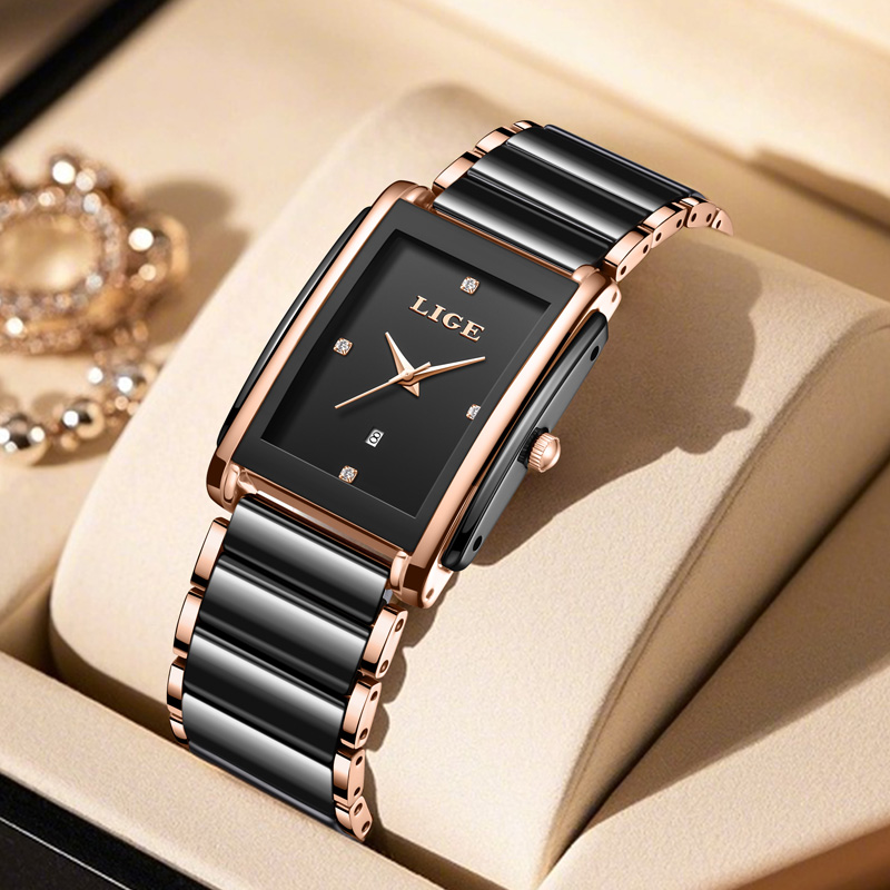 Relógios Elegantes Femininos L - Luxury Ceramic Watch avaliação e preço