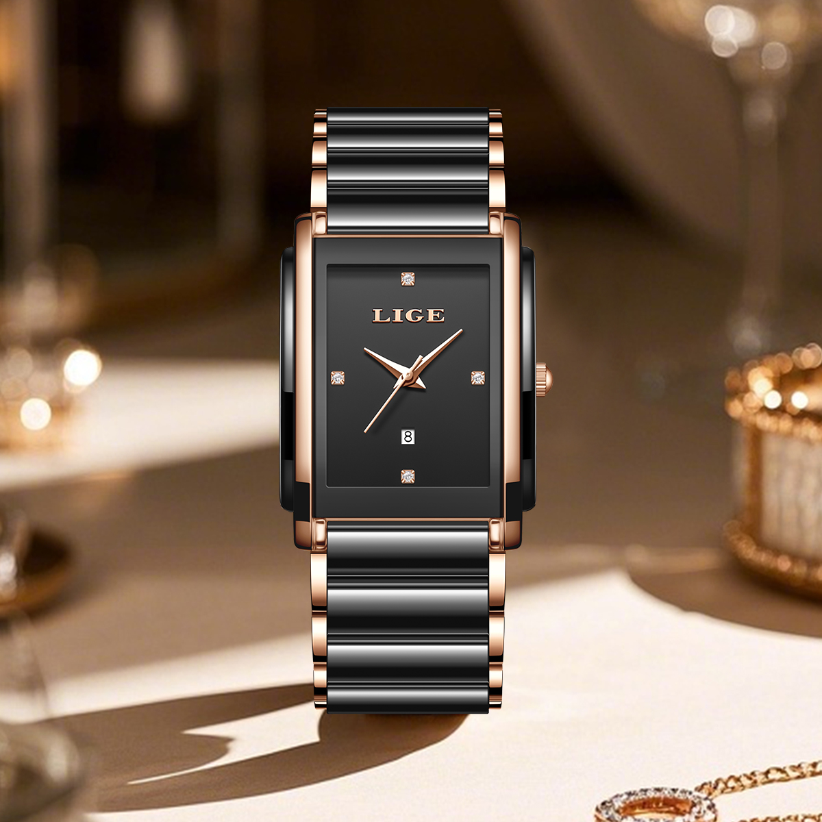 Relógios Elegantes Femininos L - Luxury Ceramic Watch avaliação e preço