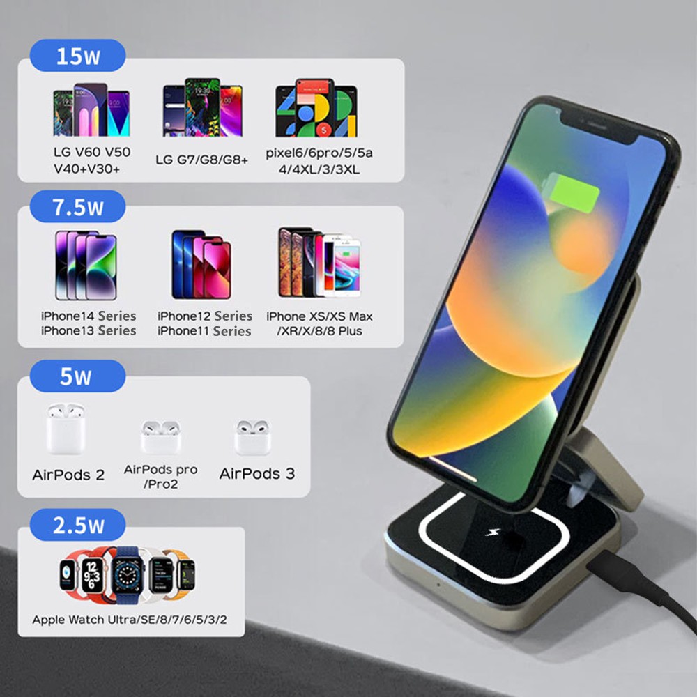 Estação de carregamento rápido - Smartwatch Watches For Iphone avaliação e preço