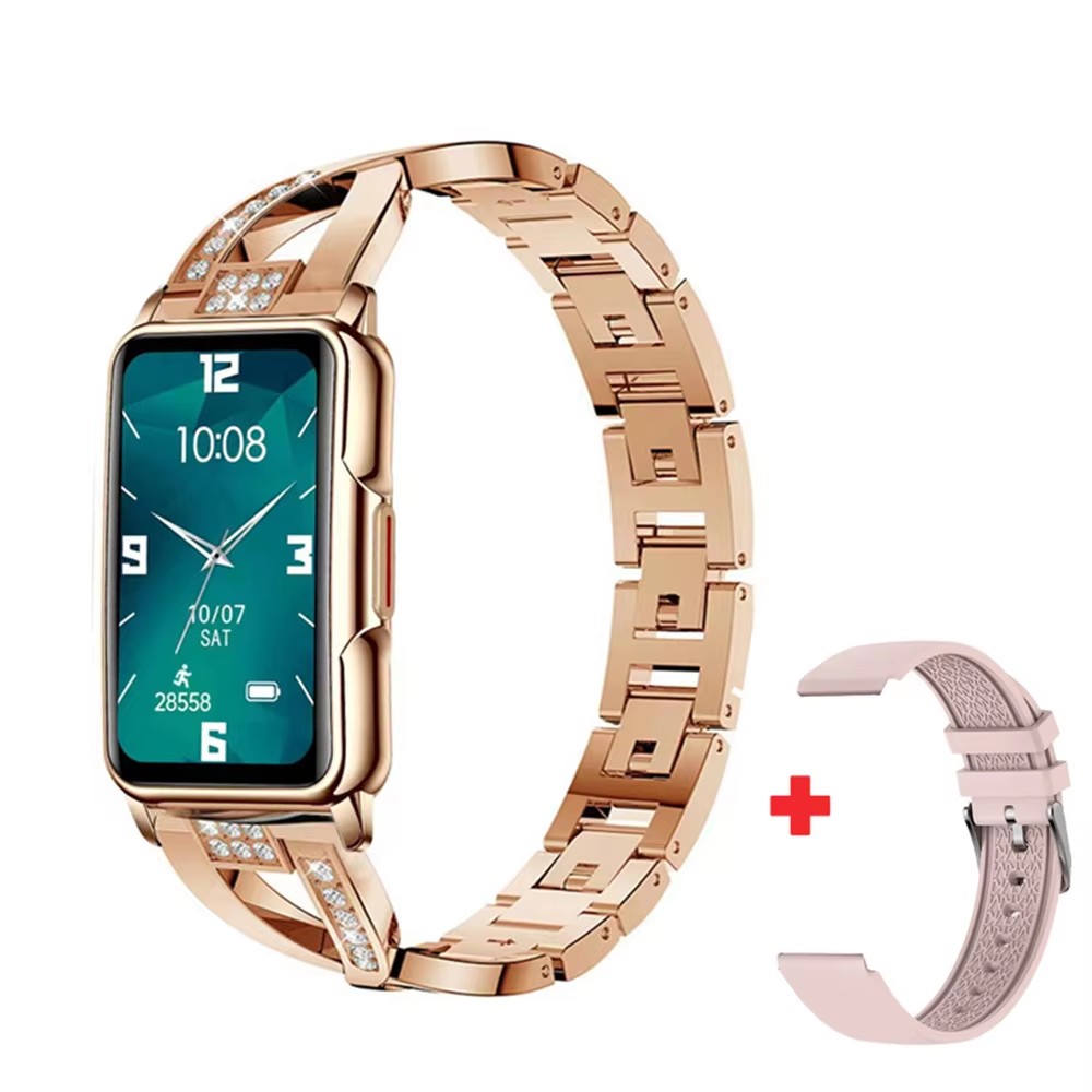 Relógio inteligente feminino d - Smartwatch Ladies Watches For Women avaliação e preço