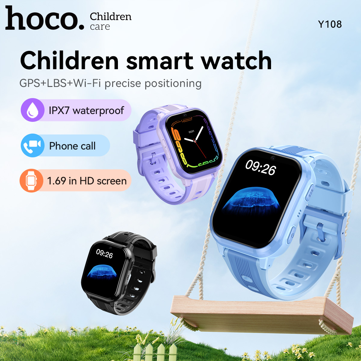 Relógio inteligente infantil H - Smartwatch Watches For Kid Boy With Alarm avaliação e preço