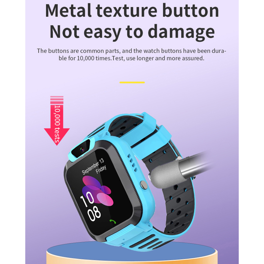 Smartwatch infantil com rastre - Smartwatch Watches For Kid Boy With Alarm avaliação e preço